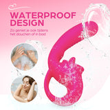 Erodit double sensation 2 in 1 vibrator. usb oplaadbaar