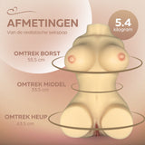 Erodit Love Doll 5,4 kg 39 cm, Sexpop Masturbator, een realistische sensuele ervaring