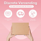 Erodit vibrerende dubbele cockring met 10 verschillende vibraties