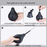 Erodit anaal douche -3 opzetstukken