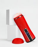 Erodit Luxe Pocket Pussy Masturbator,  usb oplaadbaar rood