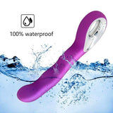 USB 0plaadbare G-spot vibrator paars