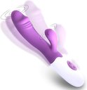 Erodit Tarzan dildo vibrator Paars, inclusief batterijen