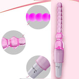 Erodit Flirting Anale Kralen Dildo Vibrator, inclusief batterijen