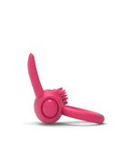 Erodit Vibrerende Cockring roze,  inclusief batterijen