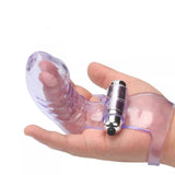 Erodit G-spot vinger vibrator, inclusief batterijen