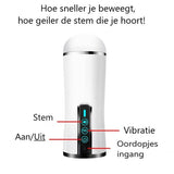 Erodit Luxe Pocket Pussy Masturbator,  usb oplaadbaar