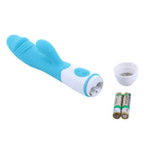 Erodit Tarzan dildo vibrator blauw, inclusief batterijen