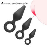 Erodit 3-delige Buttplug set