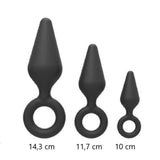 Erodit 3-delige Buttplug set